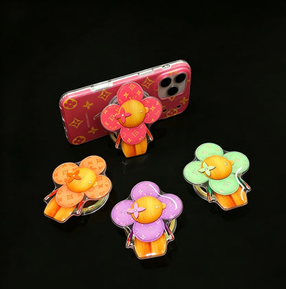 Ombre Floral MagSafe Grip Case