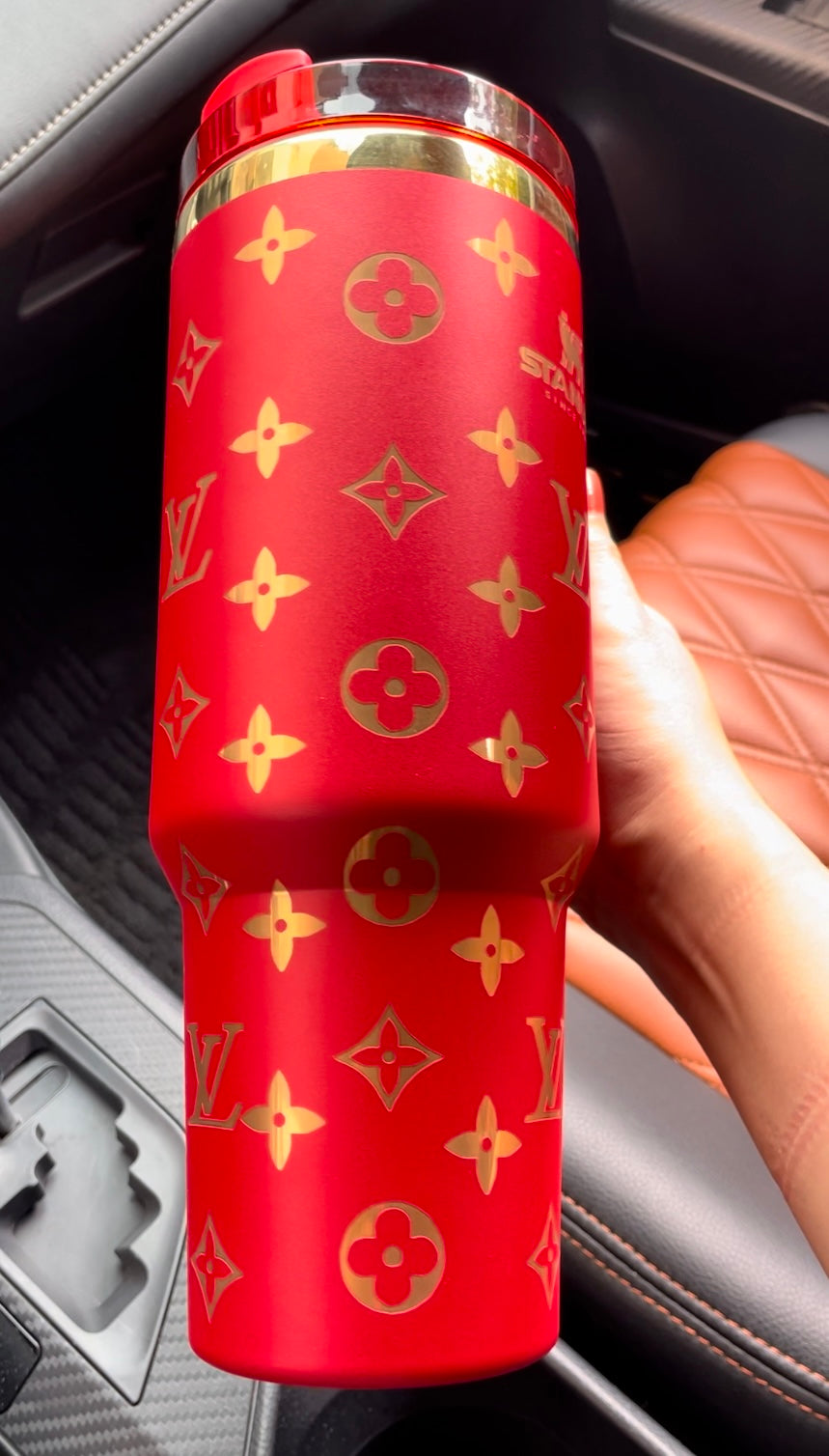 Designer Holographic 40 OZ Insulated Car Cup - Limited Edition❤️