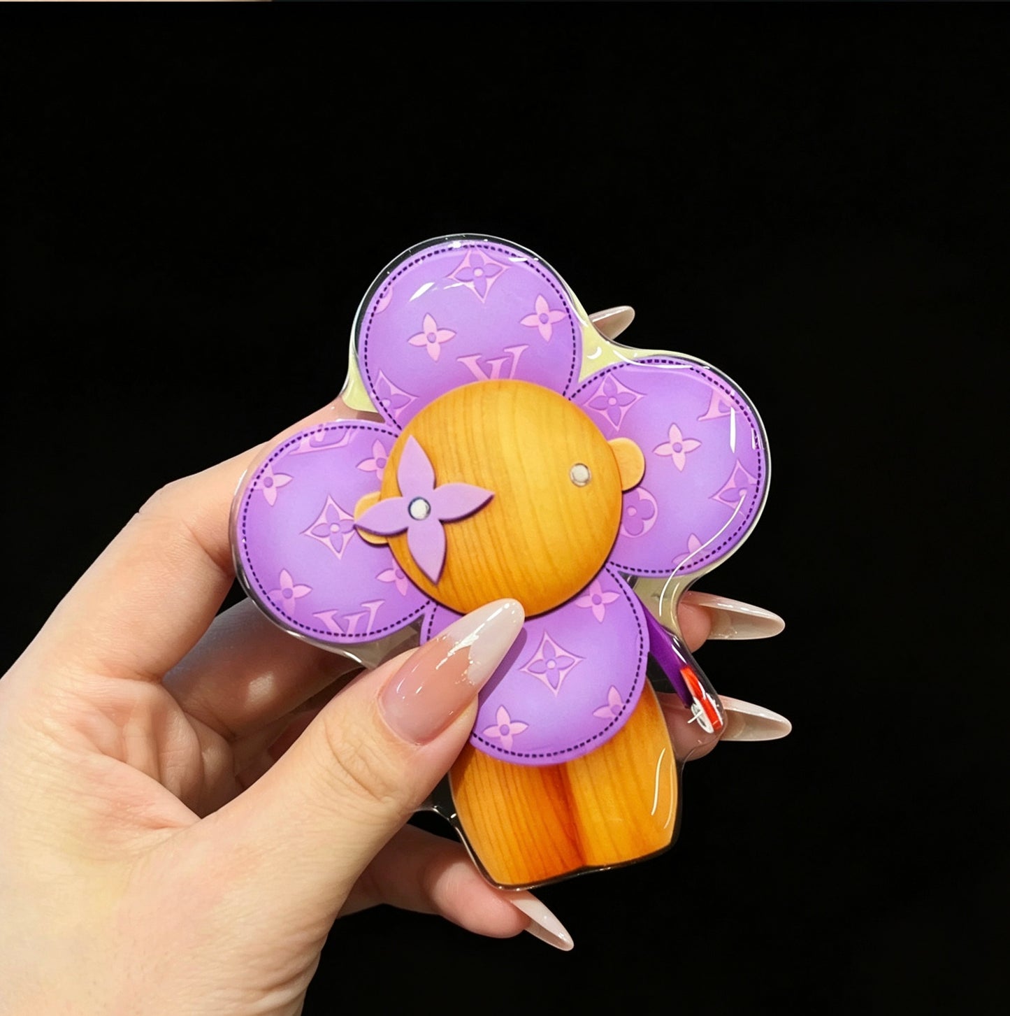 Ombre Floral MagSafe Grip Case