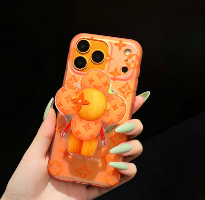 Ombre Floral MagSafe Grip Case