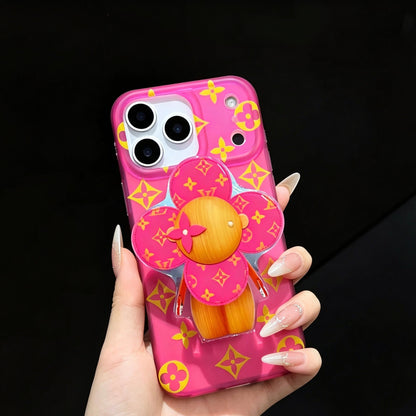 Ombre Floral MagSafe Grip Case