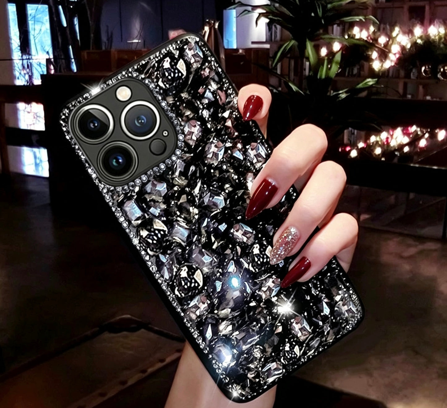 Diamond Crush Luxury Phone Case（handmade)