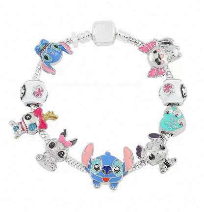 Friends Forever Silver Pendant Bracelet