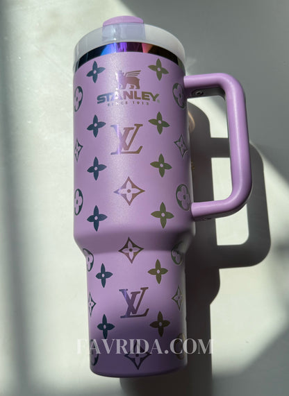 「NEW DROP」Pastel Designer Holographic 40 OZ Insulated Car Cup