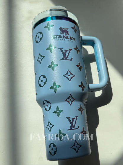 「NEW DROP」Pastel Designer Holographic 40 OZ Insulated Car Cup