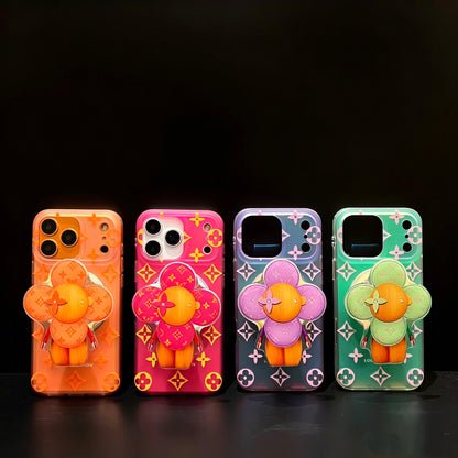 Ombre Floral MagSafe Grip Case