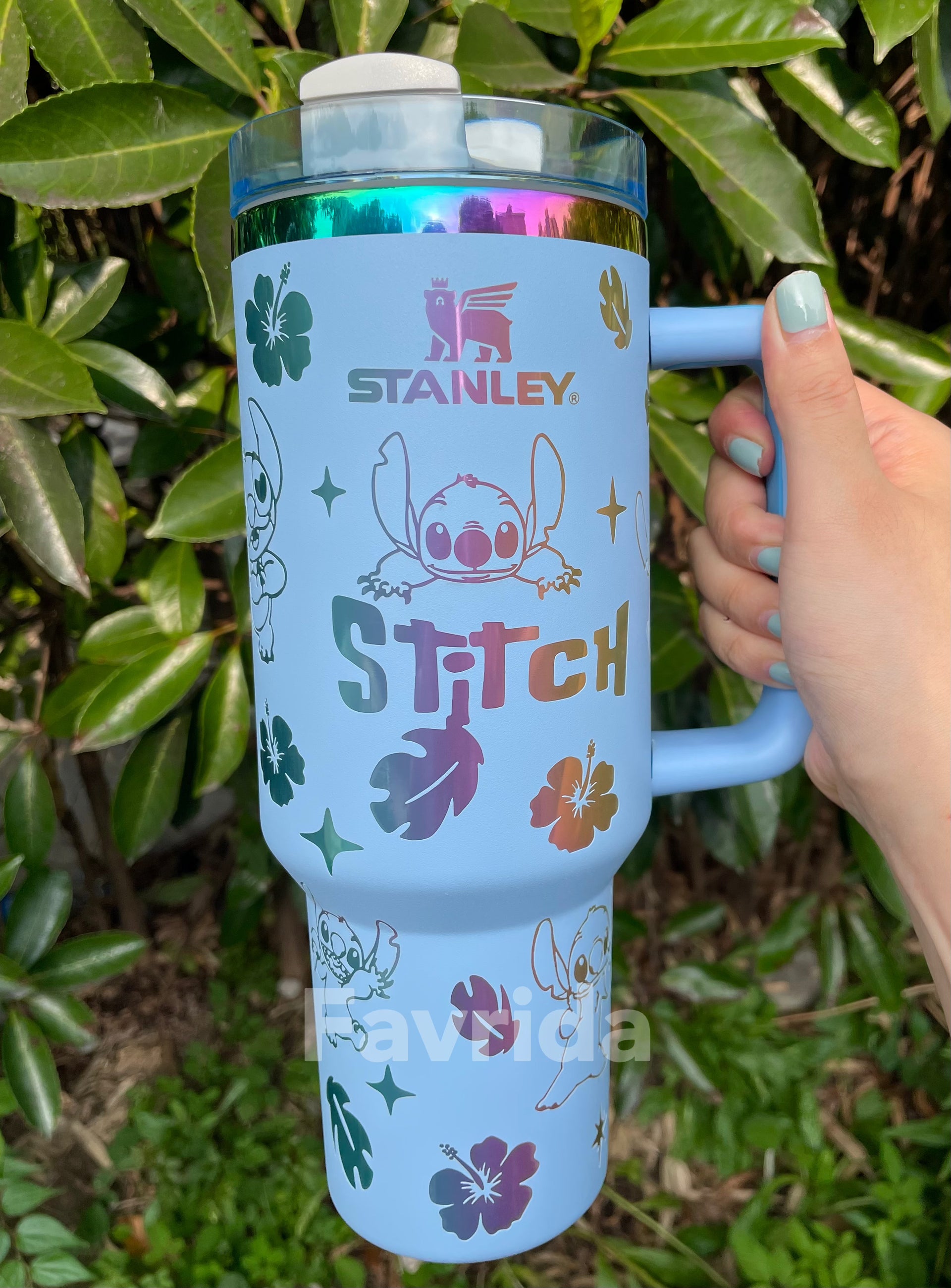 Grande Tasse Isotherme Stitch 940 Ml - Acier Inoxydable Violet