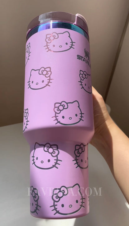 Hello Kitty Holographic In-Car Insulated Cup 40 OZ