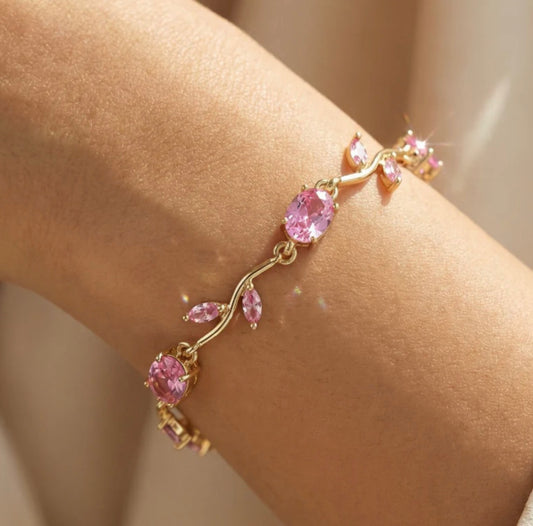 Blooming Heart Tulip Dream Bracelet
