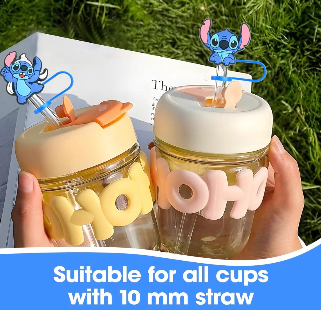 Stitch 5PCs Straw Cover Set